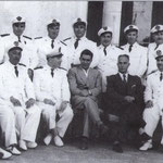 1954-seduti da sx,D.Altomonte,A.Santacaterina,G.Merincolo,M.Adimari(com.)G.Spezzano(sindaco)A.Romeo(segretario c.),A.Pirro,V.Candia. In piedi da sx,L.Ferrarese,G.Guidi,G.Tieri,A.Lavorato,F.De Luca,F.Policastri,F.Pasqua,R.Chiurco,P.Romano,G.Vena,G.Guglelmo