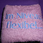 Im Niveau...