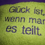 Glück ist...