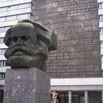 Karl Marx im Großformat