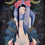 The ｍonster in me/91.0×72.7/個人蔵・Sold