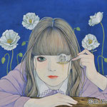 Weeping Moon　P3　個人蔵/Sold