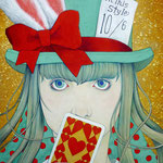 Curiouse eyes　F4　個人蔵/Sold