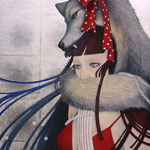 嘘つきな子/60.6×45.5/画廊くにまつ青山