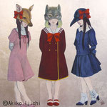 見えない/33.4×33.4/個人蔵・Sold