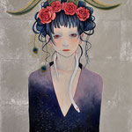 Hello from lonesome darkness/53.0×41.0/個人蔵・Sold