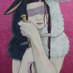 My justice isn’t your justice/22.7×15.8/個人蔵・Sold