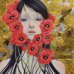 Red Poppy Syndrome　F3　個人蔵/Sold