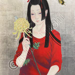 手向け・此岸　F10　問い合わせ可能　・画廊くにまつ inquiry Gallery Kunimatsu