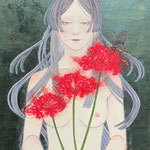 はらから・玉虫　F4　問い合わせ可能・画廊くにまつ inquiry Gallery Kunimatsu