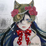 It shows how wicked I am/38.0×45.5/個人蔵・Sold