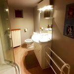im Badezimmer