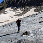 Perfekte Verhältnisse auf dem Muttgletscher
