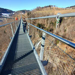 Die Brücke ist 400m lang