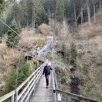 Fellibach Hängebrücke nur 35m lang