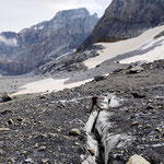 Der Gletscher hat doch noch Spalten
