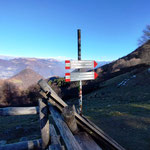 Weg Richtung Lago di Como