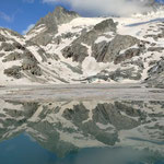 Der neue See am Ende des Gletschers