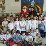 Visita di Babbo Natale Scuola Infanzia Casali