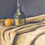 1988 - BOTELLA CON NARANJA (41x33cms.)