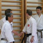 Shihan R. Koga, 8.Dan & Nobuaki Kanazawa, 5. Dan