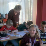 Die Lehrerin ist gespannt...