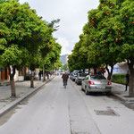 Einkaufsstraße in Elbasan