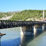 Holzbrücke in Shkodra
