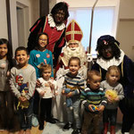 Sinterklaas en Zwarte Piet bezoek 2018