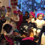 Sinterklaas & zwarte piet bezoek 2015