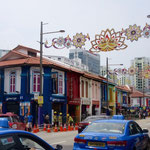 Strasse in Little India