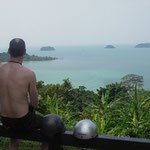 Ausblick auf kleine Nachbarinseln von Koh Chang