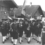 1970 ca Prozession Oberdorf Kplm Falgschlunger Alois