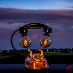 Copper telephone ATEA RTT 56 upcycling lamp - Jürgen Klöck - 2018