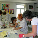 Arbeiten im Atelier 66