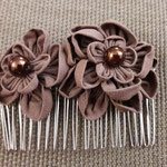 modèle 3 : peigne GM marron clair