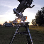 Celestron C8 auf Gabelmontierung