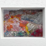 Klick Klack, Acrylmischtechnik, Bildgröße 23 x 18 cm, verkauft