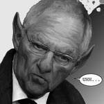 Wolfgang Schäuble.-cartoonja.com FEDE