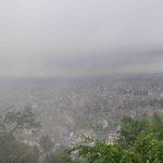 Der Blick auf Kathmandu