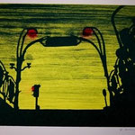出口 exit  24×25.5㎝ 2008