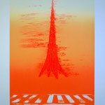 一人で歩く walking alone  49.5×33.5㎝ 2008
