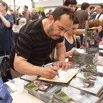 Mehdi au salon du livre de Limoges en juillet 2014