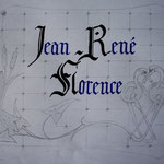 Croquis typographie "Jean-René Florence".