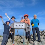 初トライで幌尻岳登頂！