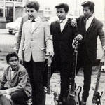 THE SKY DEVILS 1965 vlnr: Ferry van den Eeckhout - Chris Fronik- Roy van den Eeckhout - Frank van den Eeckhout- 