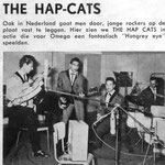 THE HAP-CATS in de Philips studio Brussel (maart 1961)