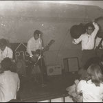 THE ROYAL ROCKERS in club PJS, Vondelpark, Amsterdam - vlnr: Johnny Beck - Raymond Brugman - Ronny Neyndorff - Richard van Leeuwen - Ronny Scheffman