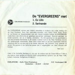The Evergreens -  Es Lilin / Sarinandé (Durlaphone M650523) 