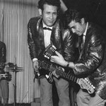 THE BLACK DEVILS ca. 1962 Carly Schöne - Rex von Harras - Jimmy Schöne (fotocollectie: Irene Schöne)